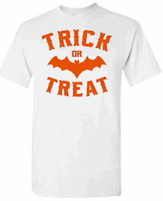 TRICK OR TREAT T-Shirt Unisex T Shirt Happy Halloween Funny TSHIRT Halloween tee