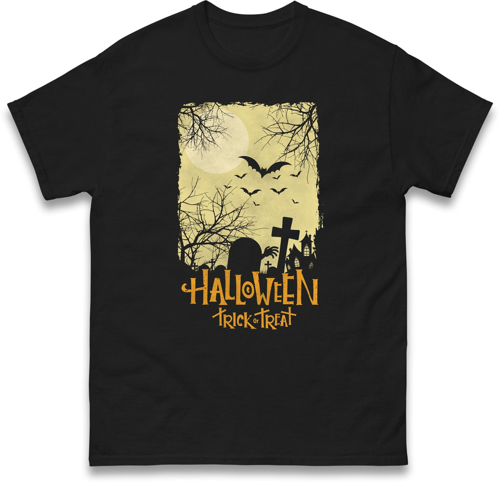Halloween Trick or Treat Scary Night T Shirt,Halloween Horror night Party Gift