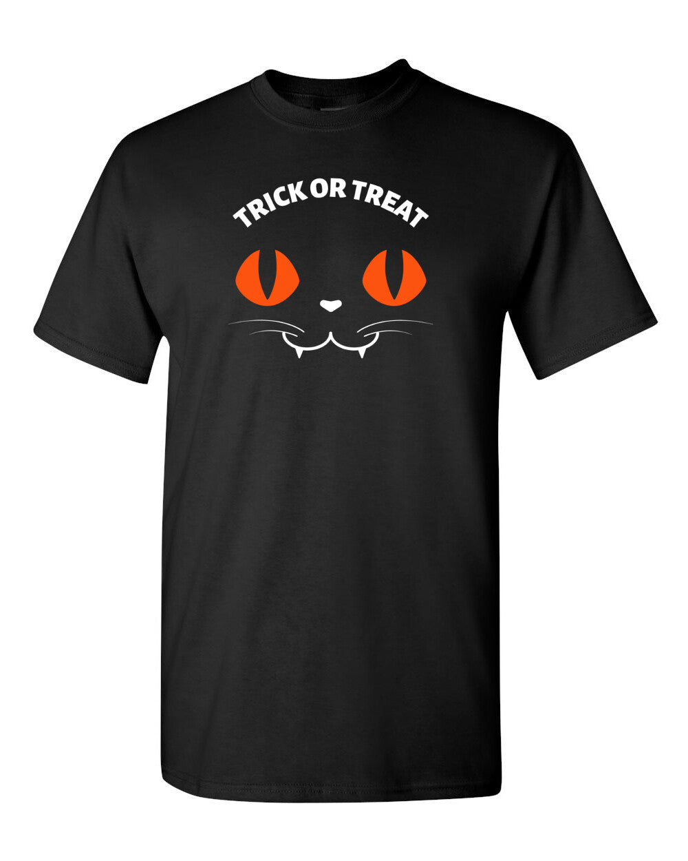 Trick Or Treat T Shirt Halloween Shirt Cat Tee Costume Cat Lover Gift