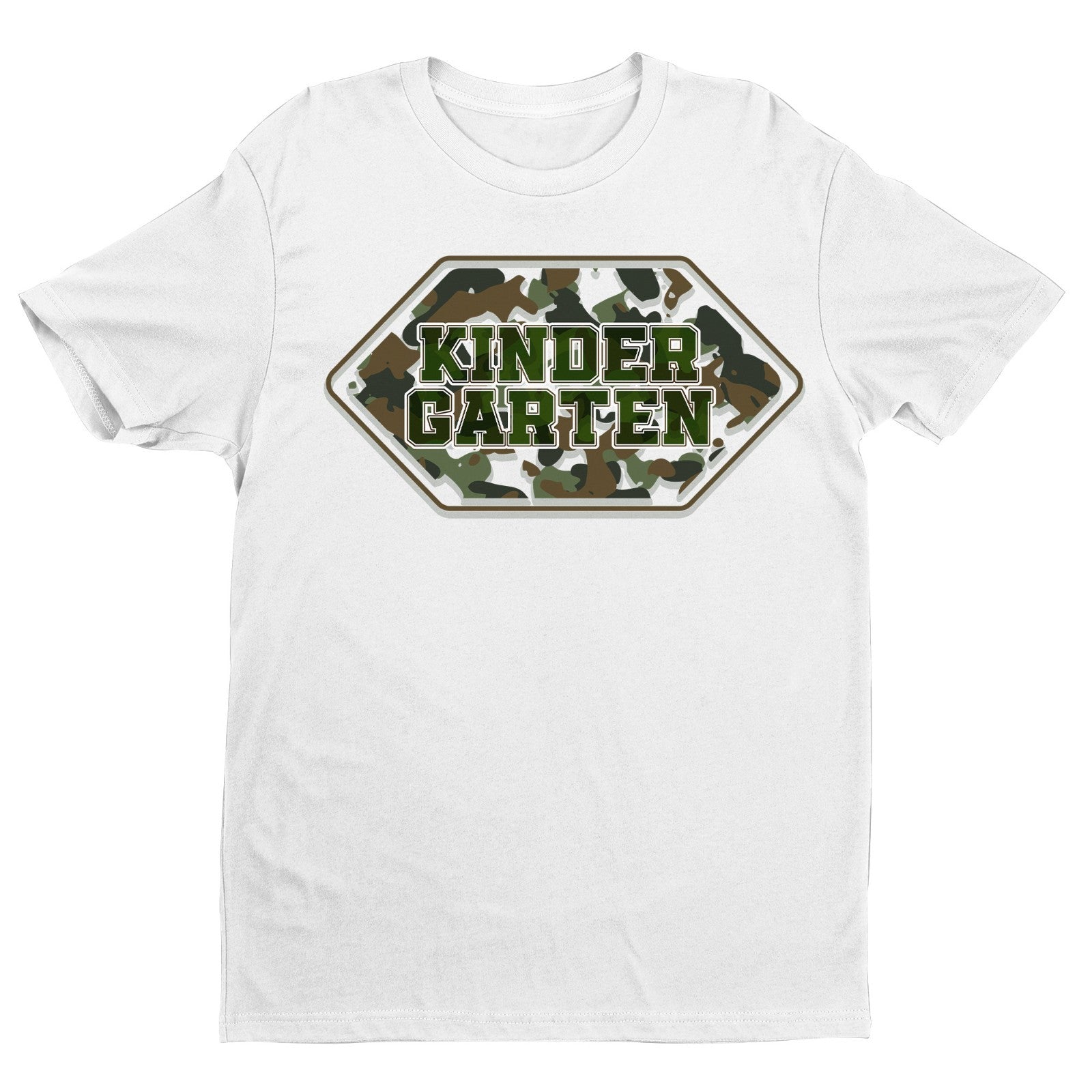 Back to School Kinder Garten Camo Shirt, First Day Of School Camouflage Toddler