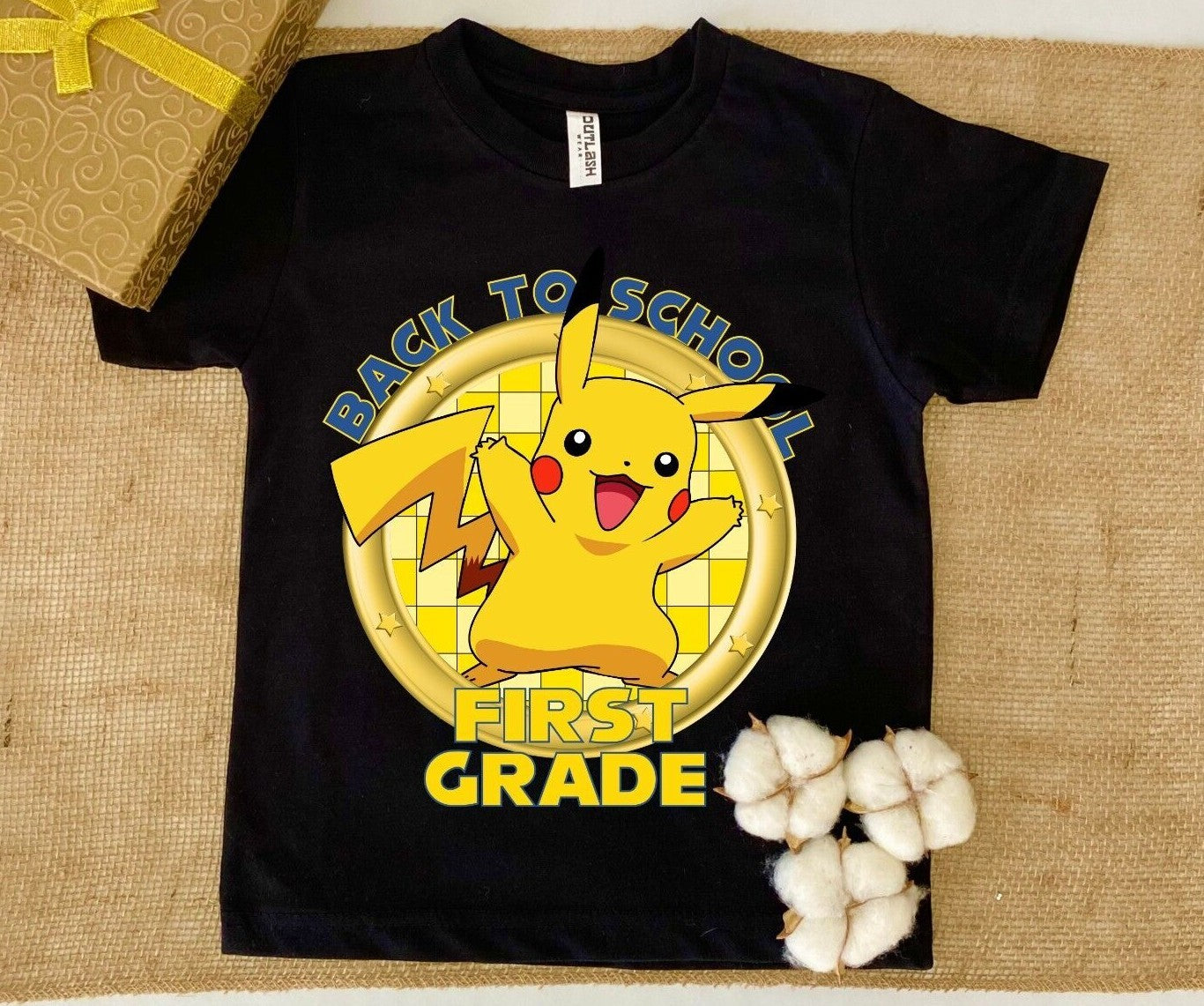 Custom Pokemon Back to School Shirt, Pikachu First Day Back to School T-shirt