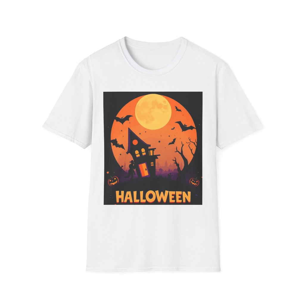 Halloween Haunted House T-Shirt, Spooky Tee, Fall Apparel, Trick or Treat Shirt,