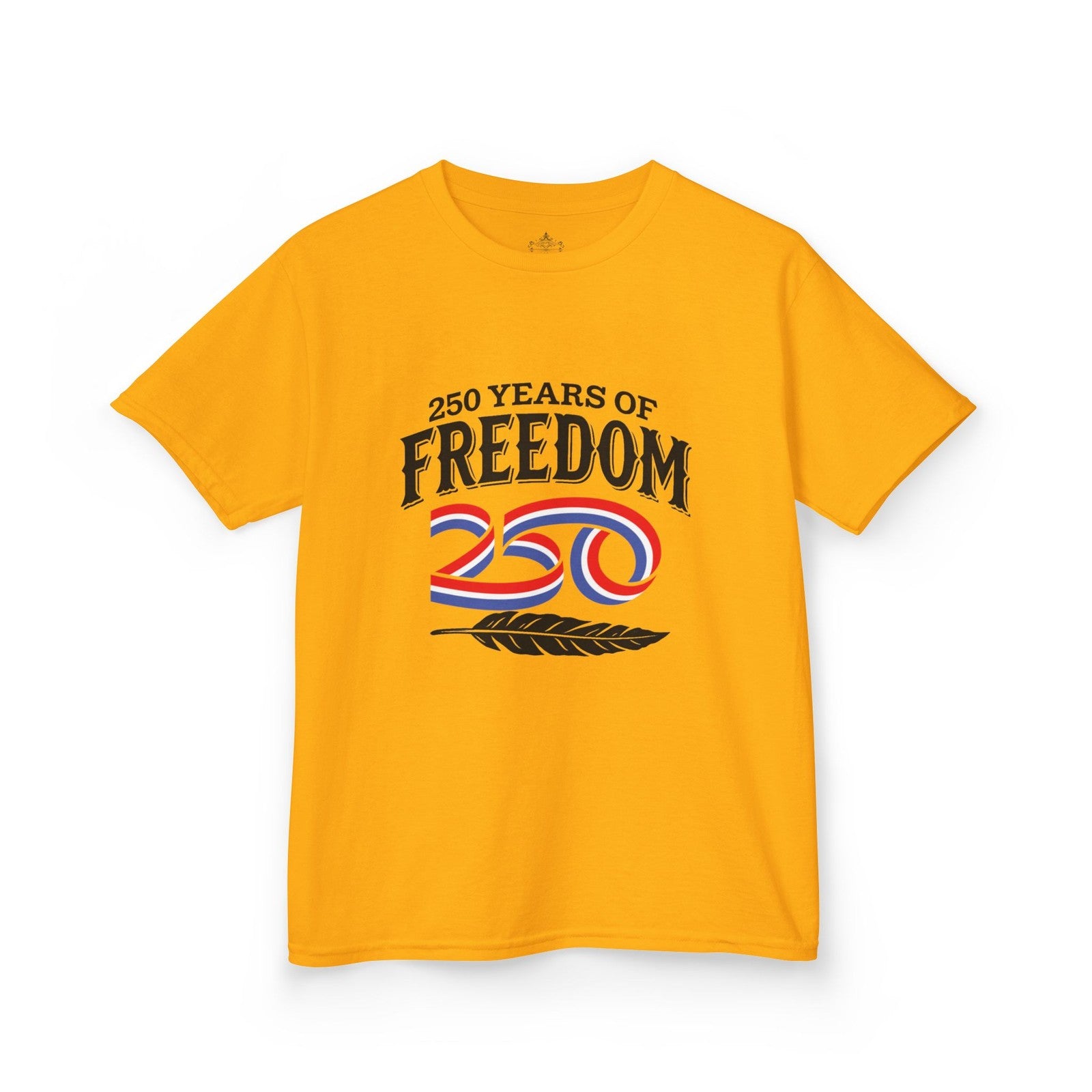 Kids Freedom Tee, 250 Years Celebration, Children Shirt, Patriotic Kids Apparel
