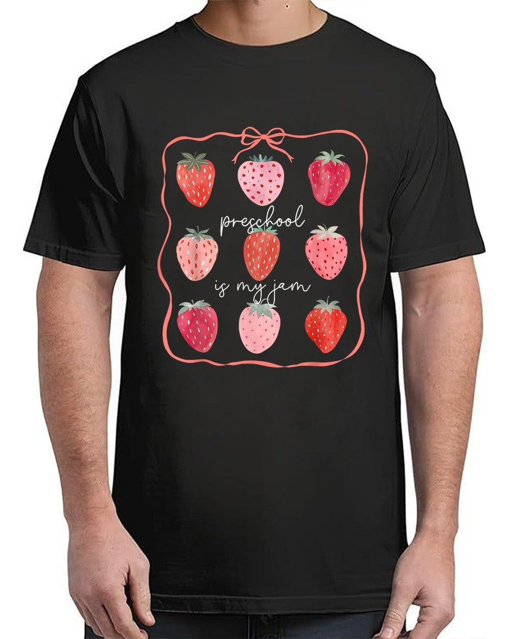 Strawberry Back to School Iconic Adult Look S-4XL