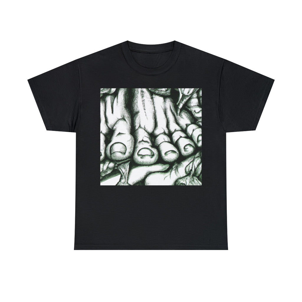 Scary Dark Fantasy Horror T Shirt Halloween Gross Feet Disturbed Streetwear Emo