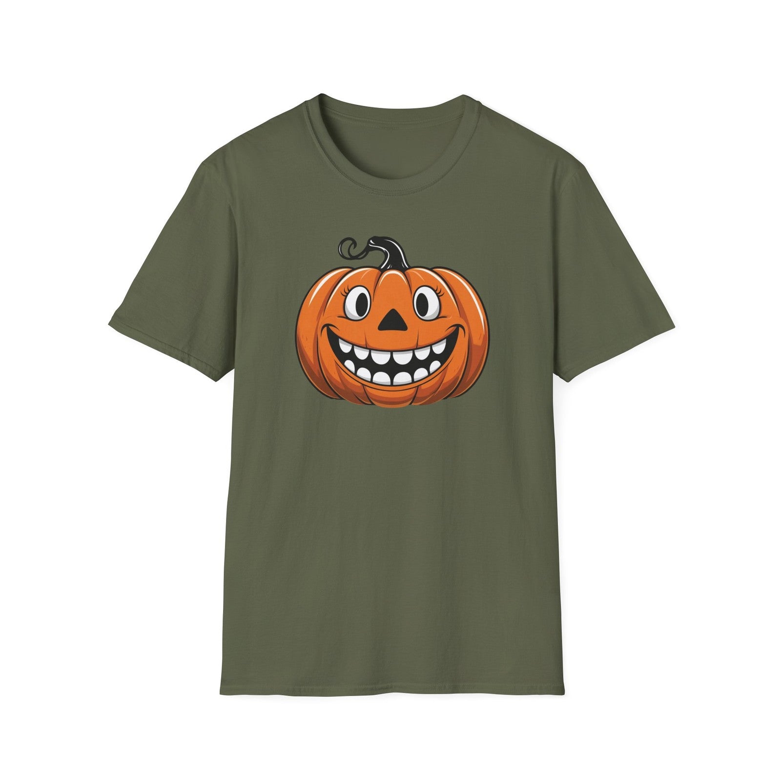 Scary Halloween T-Shirt, Creepy Spooky Tee, Trick or Treat Jack O Lantern Shirt