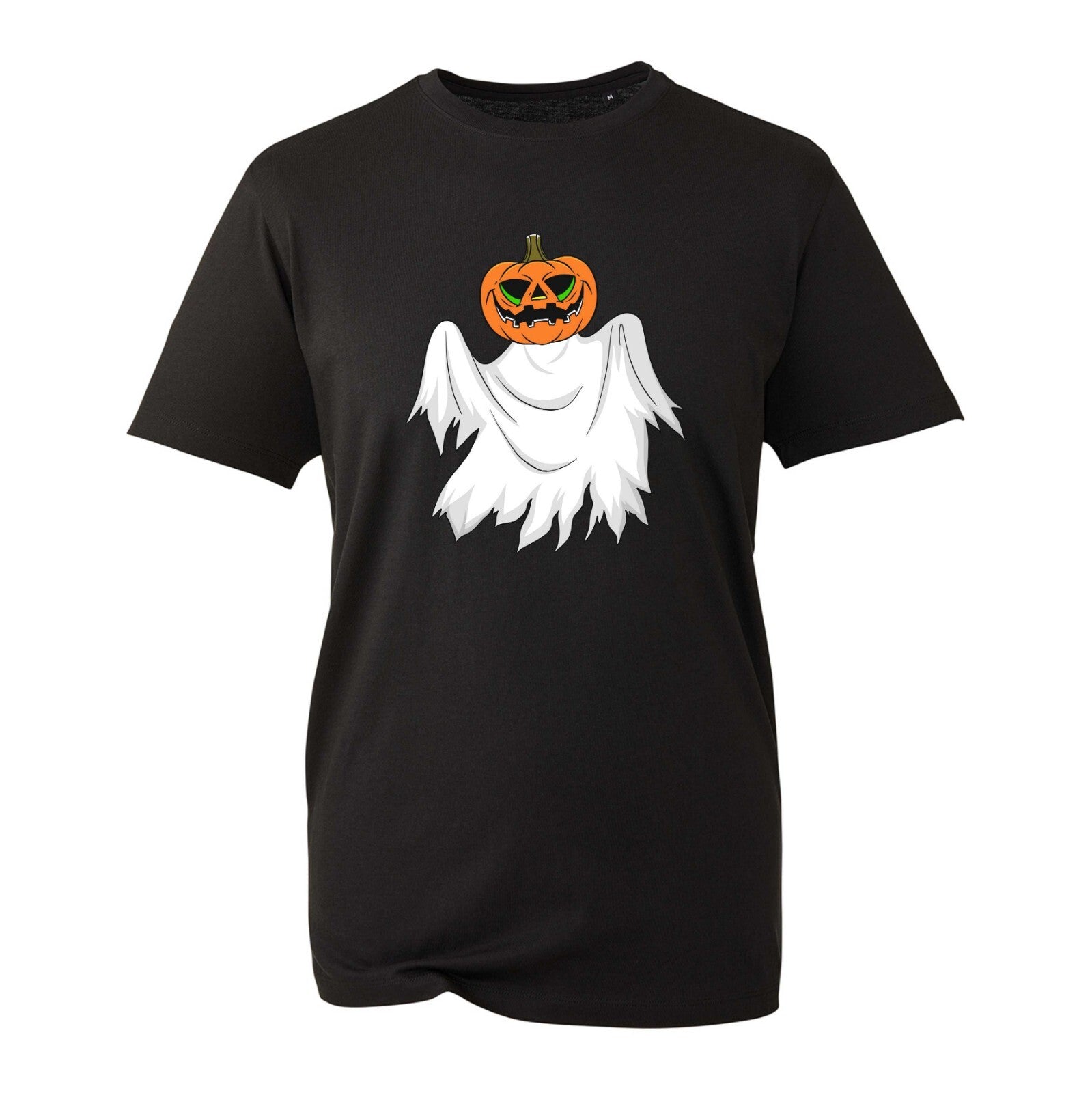 Pumpkin Ghost Halloween T-Shirt, Trick Or Treat Happy Halloween Gift Unisex Top