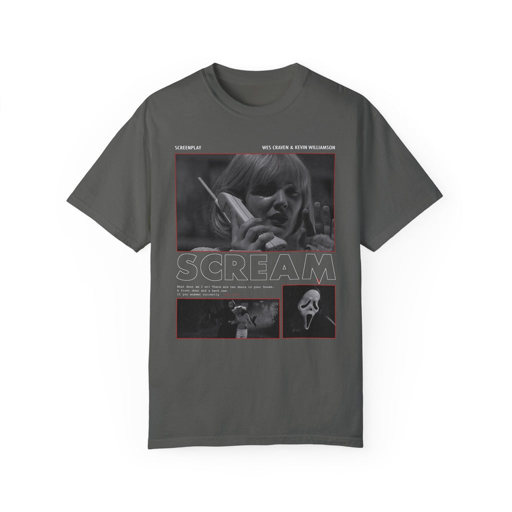 Classic Horror Scream T-shirt, Halloween Movie Tee for Genre Fans, Horror Gift