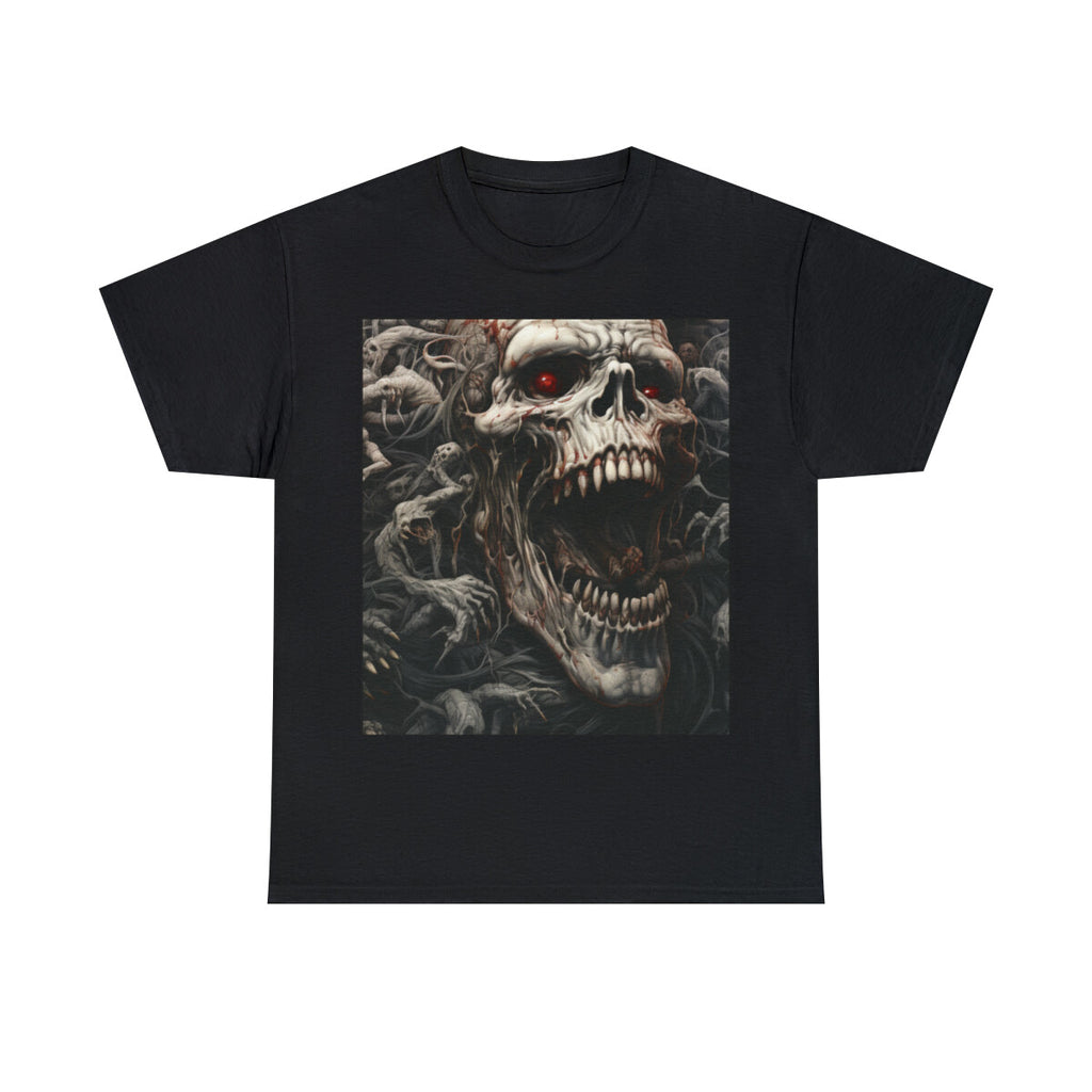 Scary Dark Fantasy Horror T Shirt Halloween Death Metal Disturbed Streetwear Emo