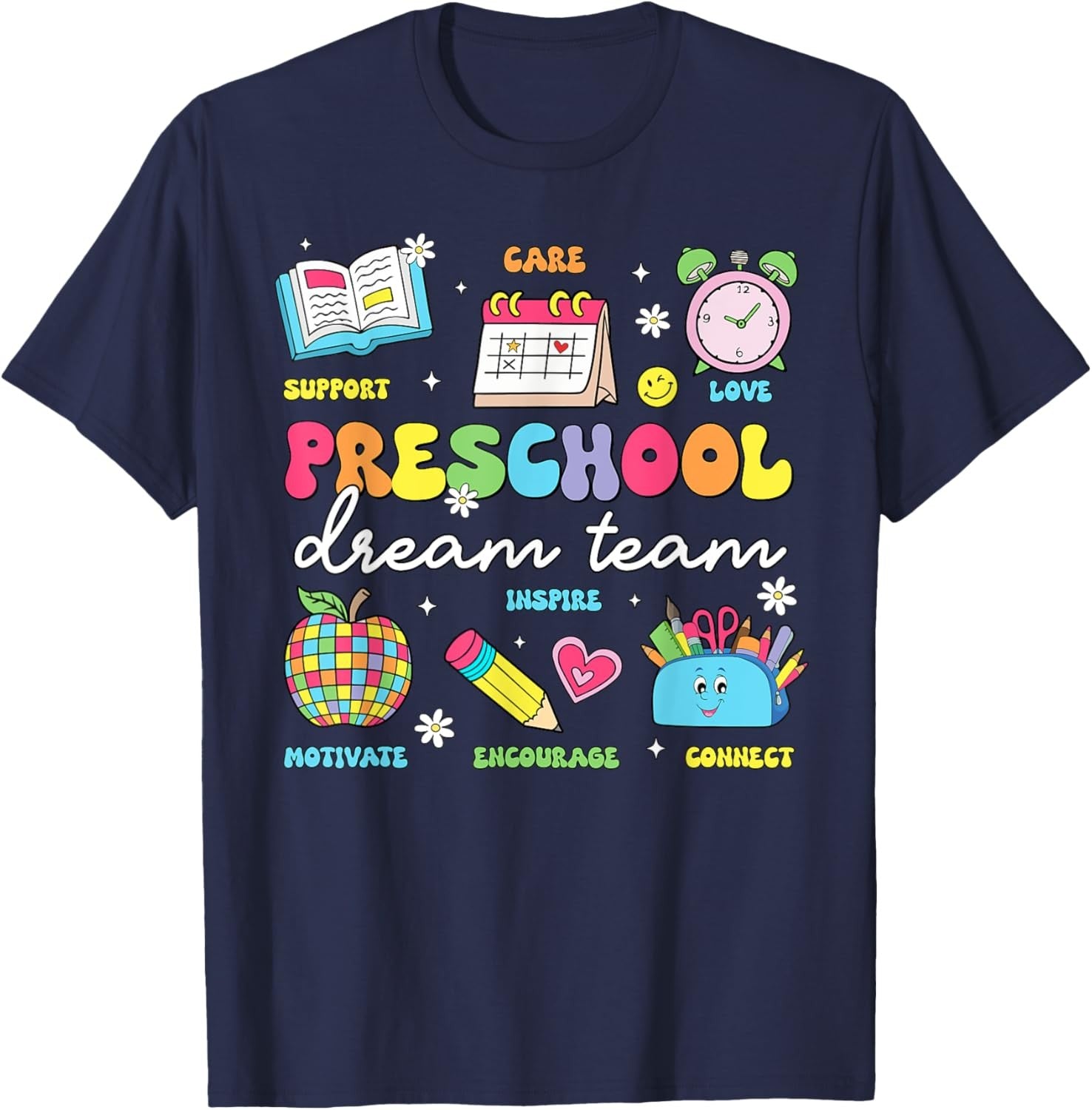 Preschool Dream Team Back To School Teachers Preschool T-Shirt Hoodie