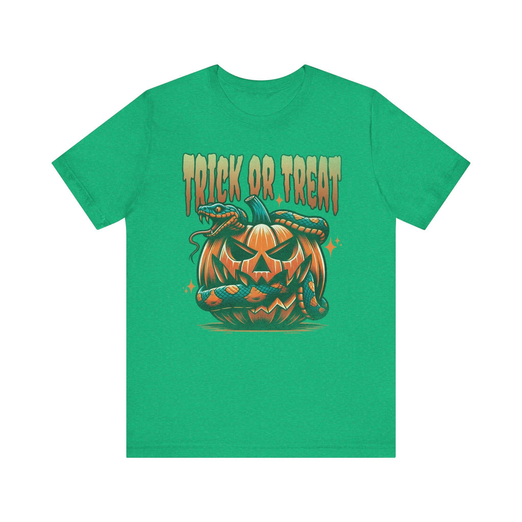 Trick or Treat Shirt, Halloween Shirt, Snake Shirt, Jack-o-Lantern Shirt