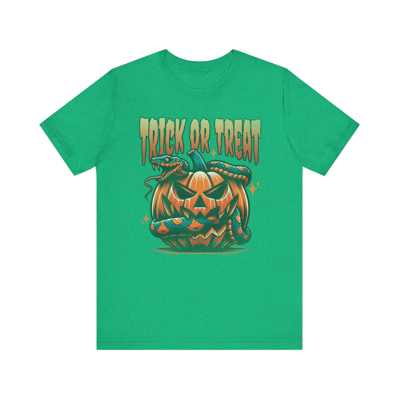 Trick or Treat Shirt, Halloween Shirt, Snake Shirt, Jack-o-Lantern Shirt