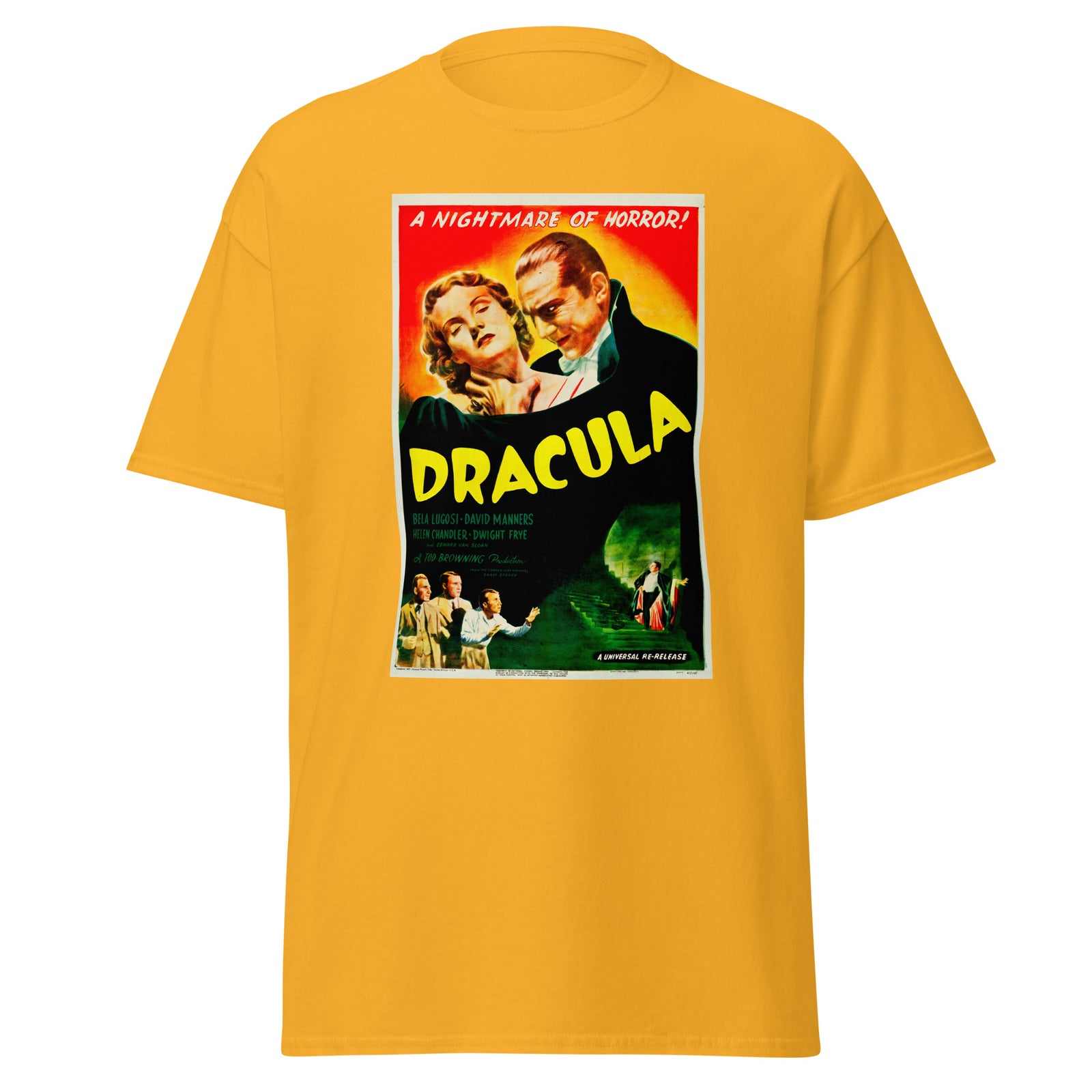 Unisex classic Dracula Shirt, Halloween, Trick or treat, fall, autumn