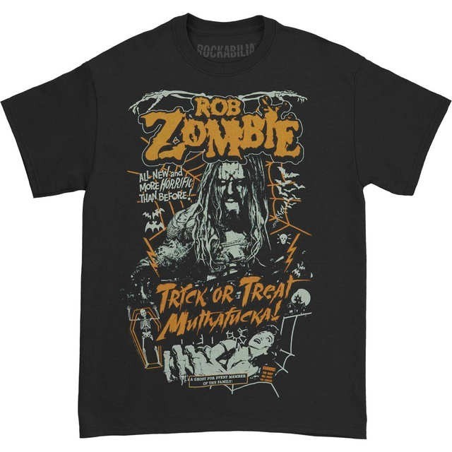 Rob Zombie trick or treat halloween Tee Unisex Short Sleeve S-5XL