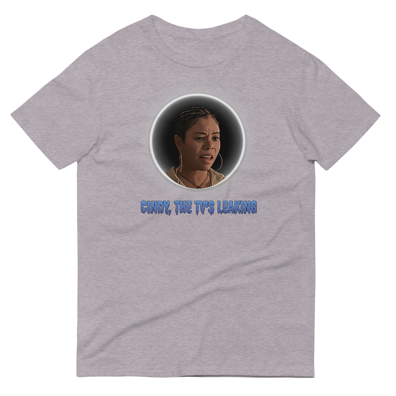 Cindy TV's Leaking Shirt Brenda Meeks Scary Movie 3 S-3XL Unisex Short-Sleeve