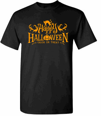 Happy Halloween T-Shirt Trick or Treat T Shirt Funny Unisex Halloween shirt