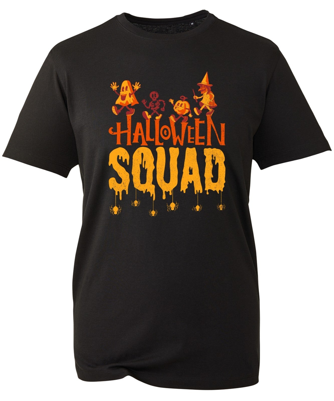 Halloween Squad T-Shirt Horror Witch Nightmare Party Ghost Spooky Pumpkin Boo