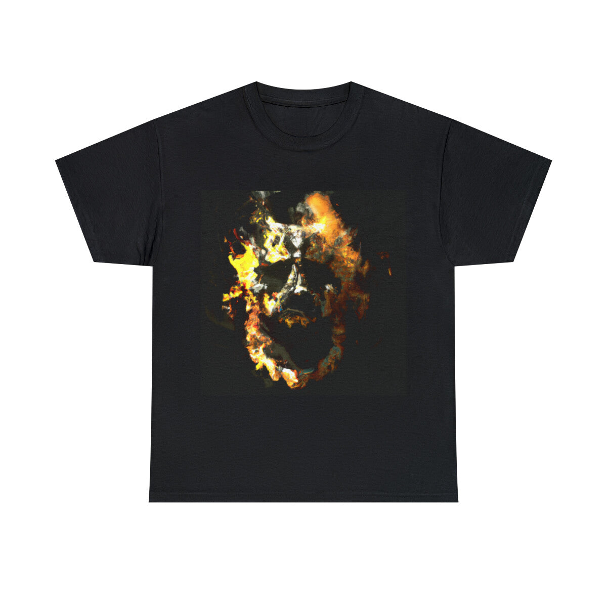 Dark Fantasy Art T Shirt Abstract Monster Metal Band Tee Tour Halloween Scary