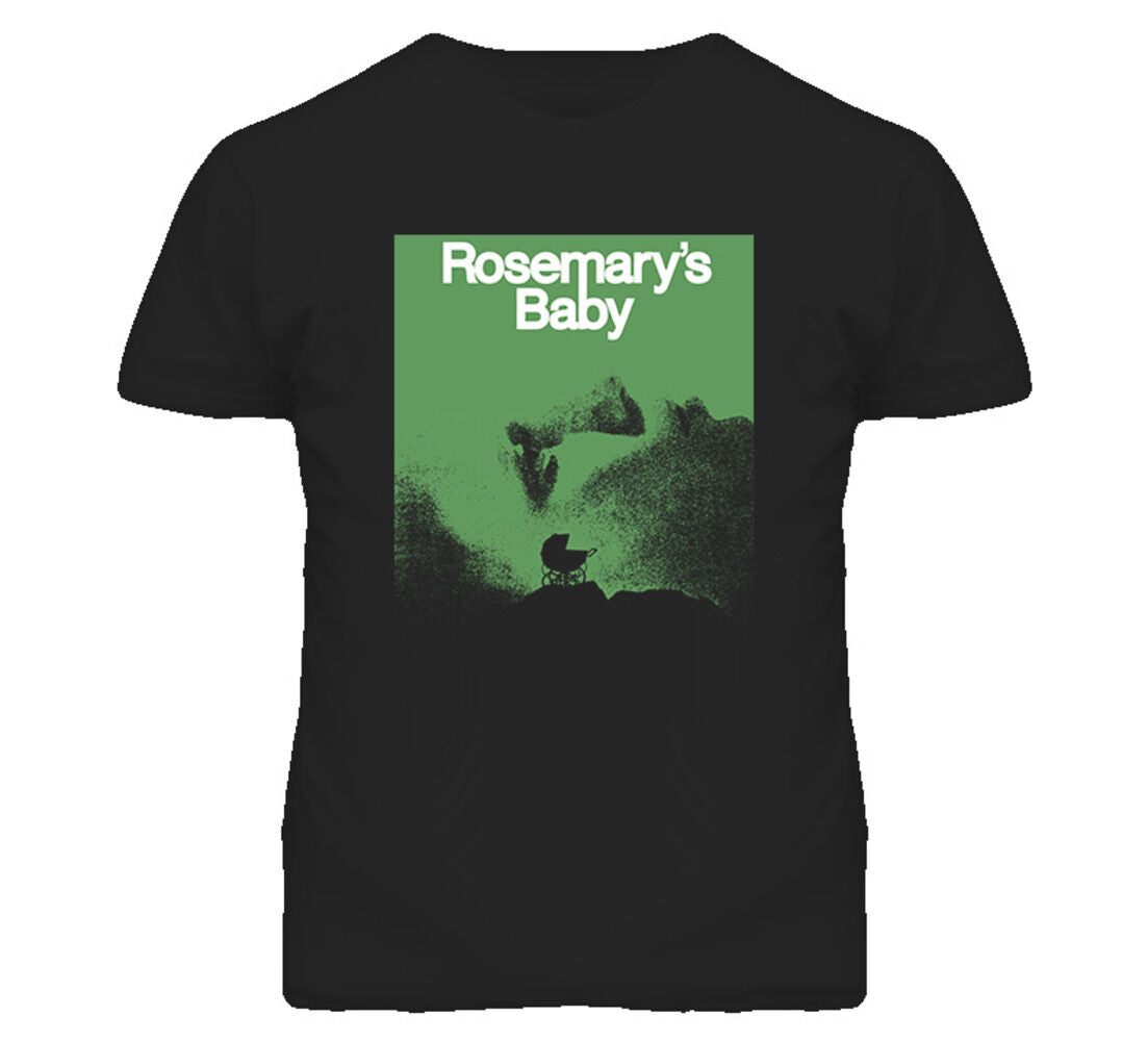 Rosemarys Baby Scary Horror Movie Poster Retro T Shirt