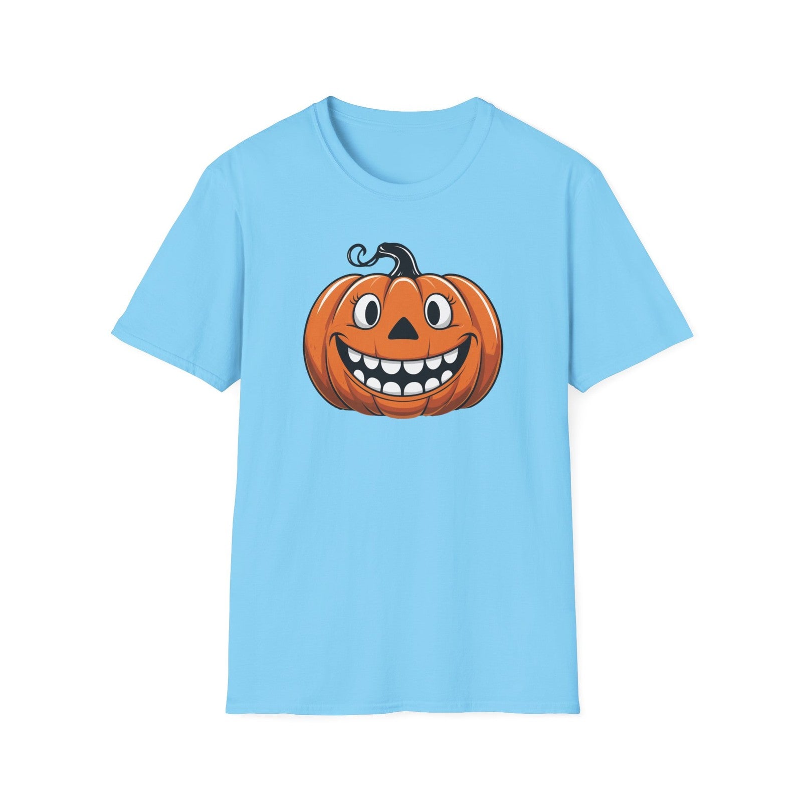 Scary Halloween T-Shirt, Creepy Spooky Tee, Trick or Treat Jack O Lantern Shirt
