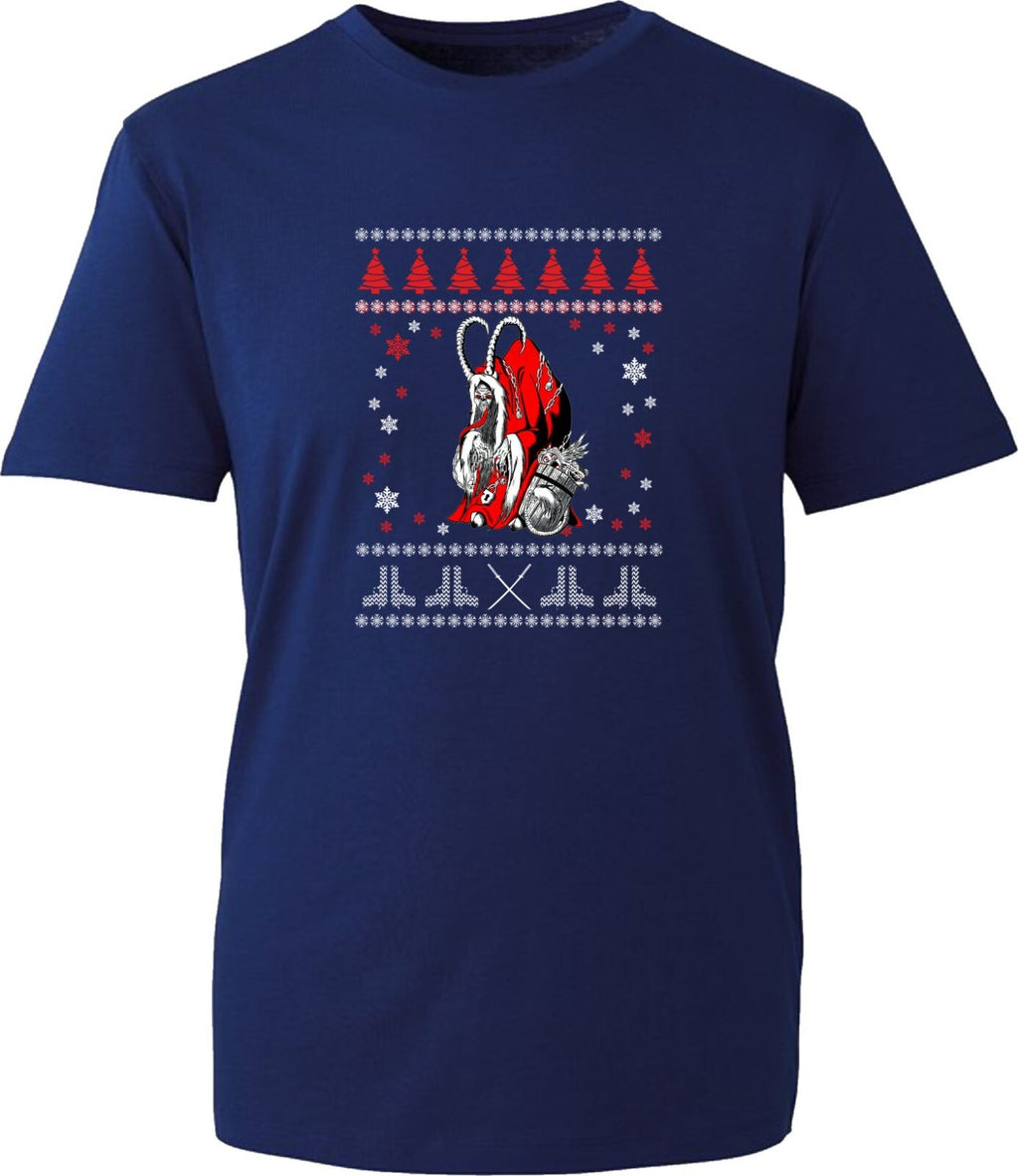 Merry Christmas Evil T-Shirt Horror Scary Nightmare Ghost Xmas Festive Gift TopI