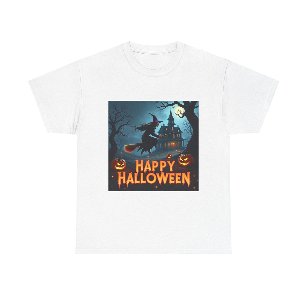Happy Halloween Unisex Tee, Pumpkin Costume T-Shirt, Trick or Treat Shirt, Scary