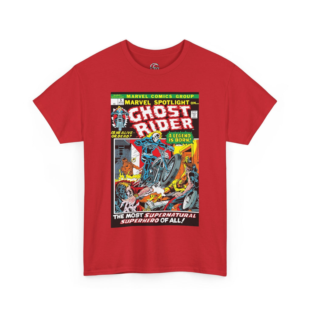 Marvel Spotlight Ghost Rider Comic Book T-Shirt, Ghost Rider Superhero Shirt