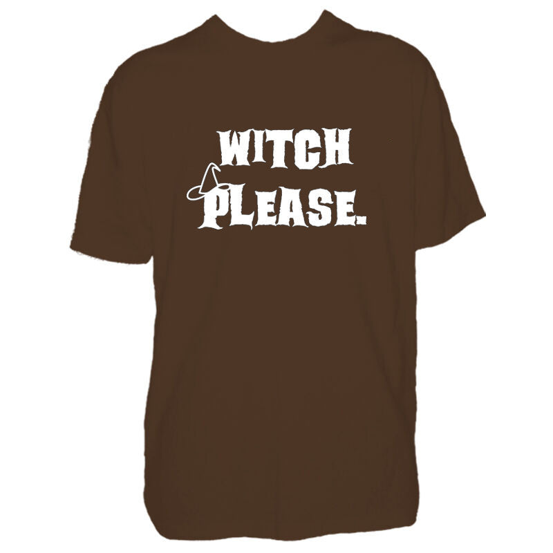 Mens Halloween Witch Please Tshirt - New Party Trick Or Treat Costume T Shirt