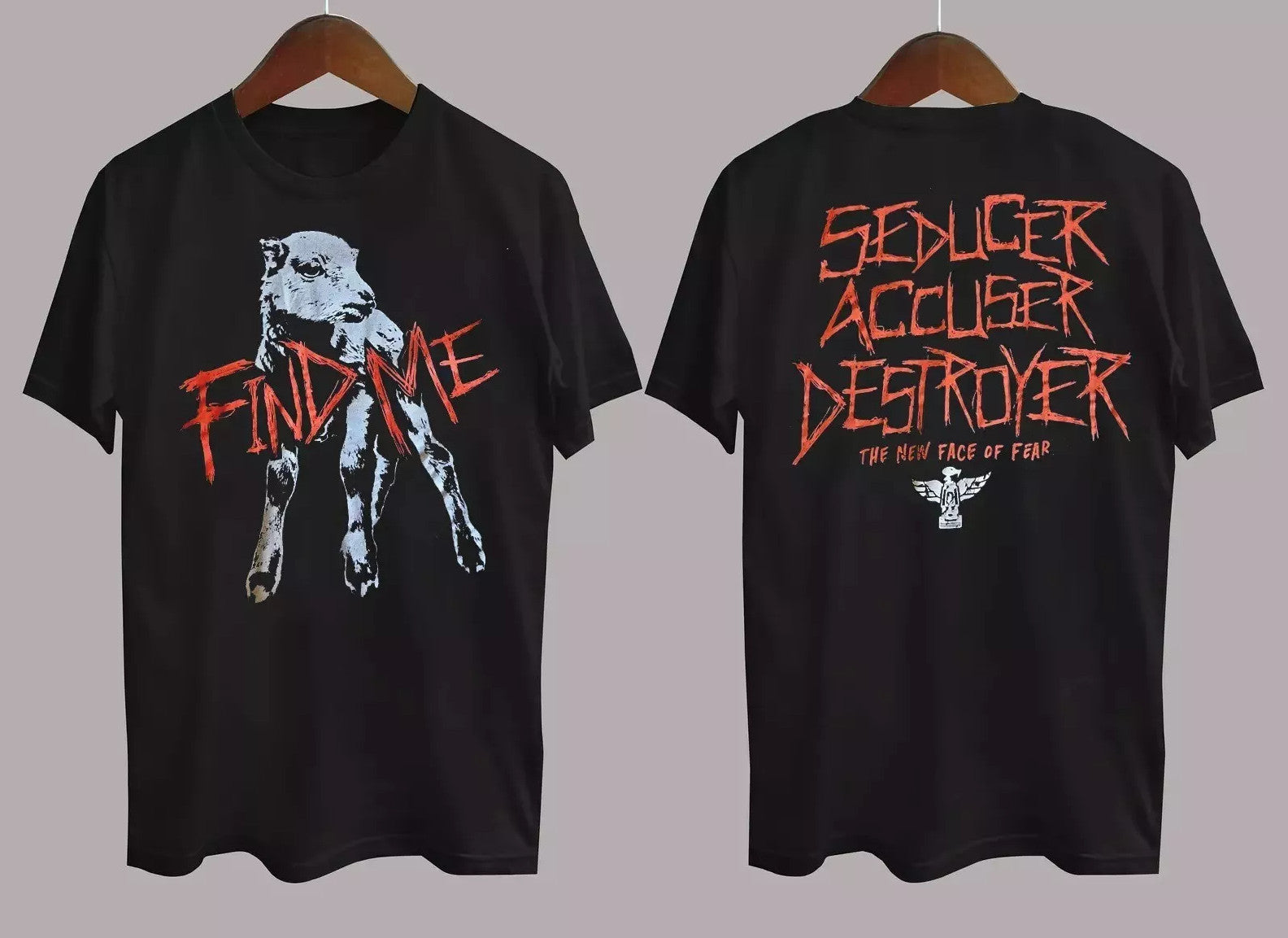 Vtg Bray Wyatt Find Me Shirt Cotton Black Full Size Men Women