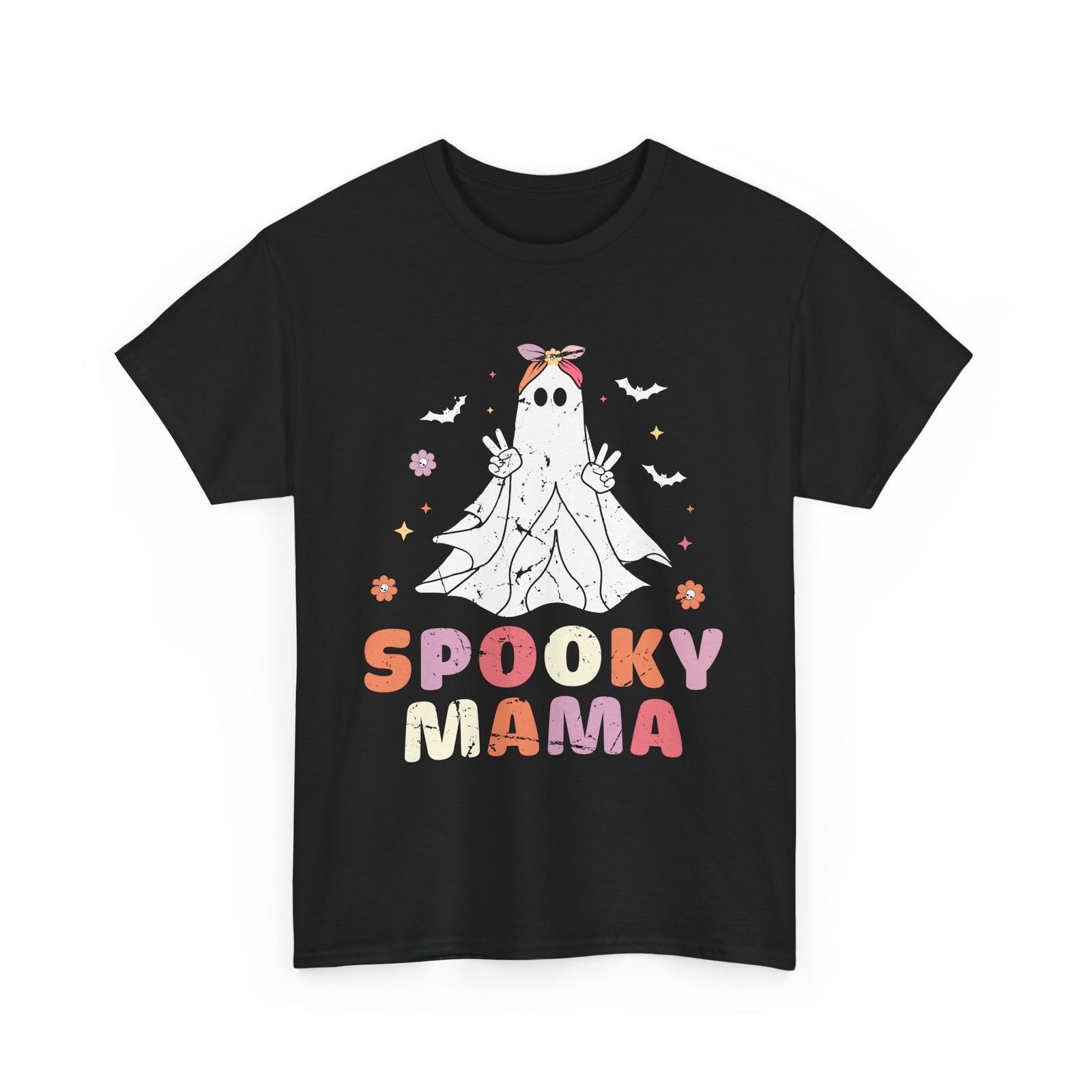 Scary Ghost Vibes T-Shirt | Paranormal Halloween Tee | Haunted House Shirt