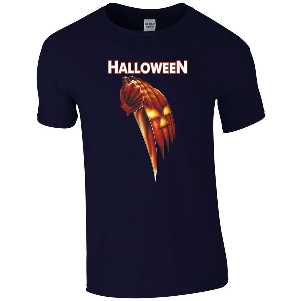 Halloween T Shirt Movie Scary Horror Pumpkin Trick or Treat Witch Gift Men Top