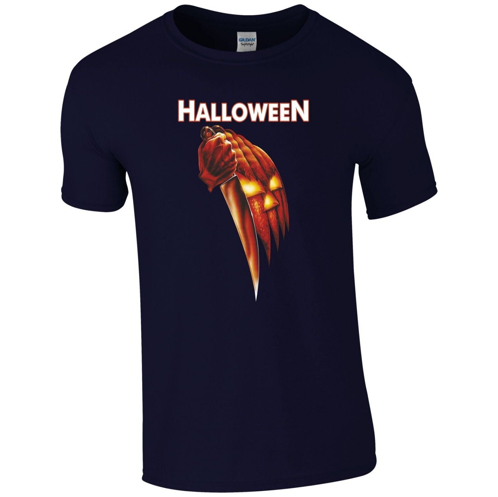 Halloween T Shirt Movie Scary Horror Pumpkin Trick or Treat Witch Gift Men Top