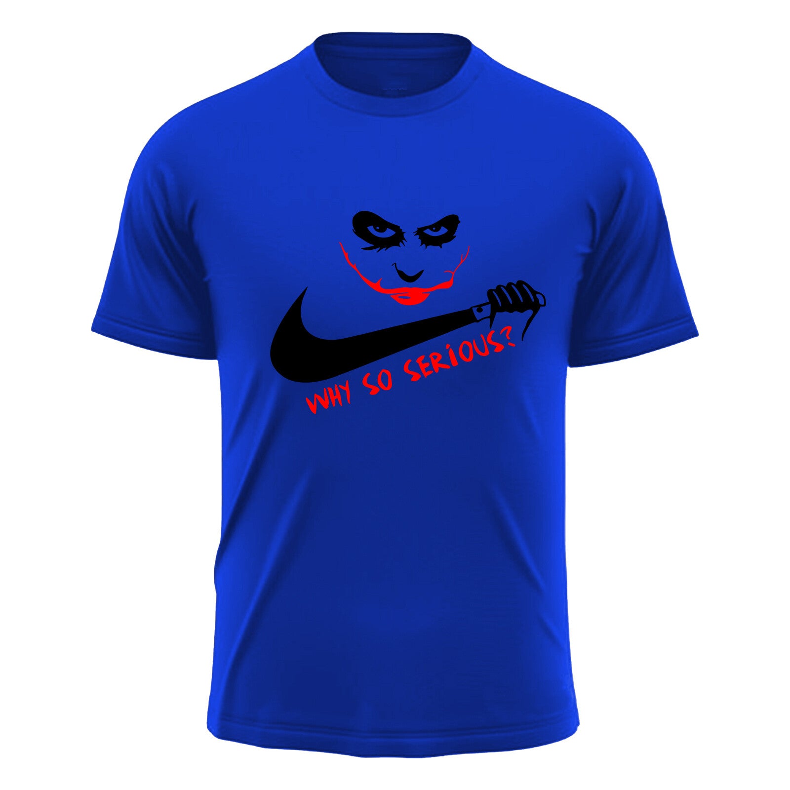 Funny Joker Horror Men Short Sleeve T-Shirt Graphic Halloween Gift USA Tee S-3XL