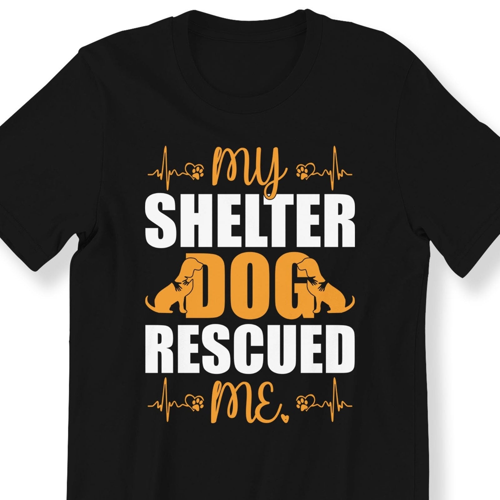 #26 Rescued Dog Lovers For Men And Women T-shirt Adorable Dog Lovers Graphic T-s
