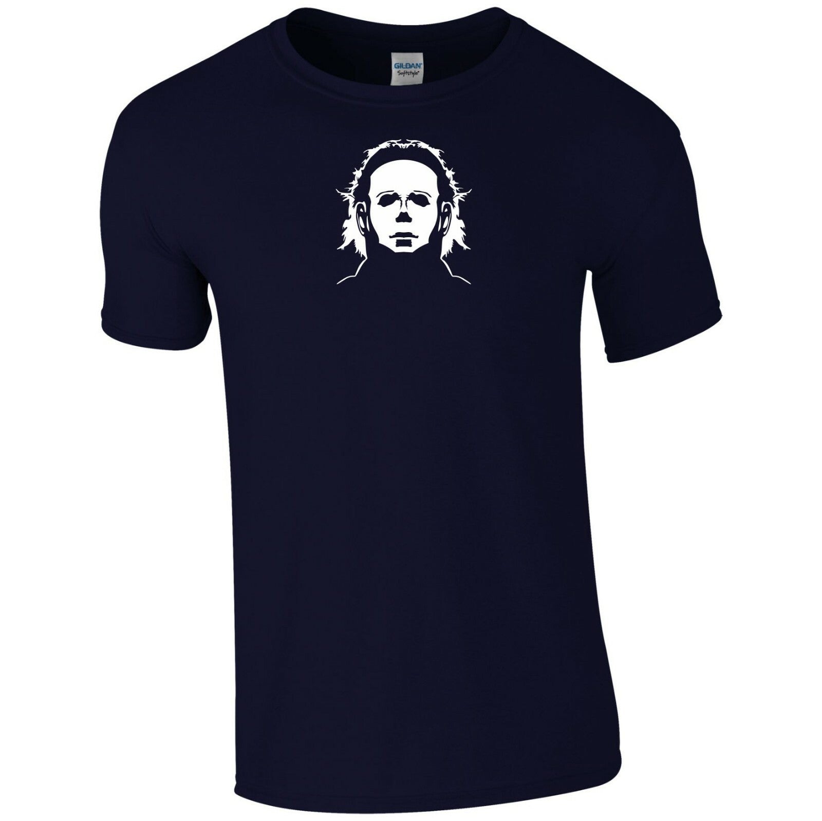 Scary Mask T Shirt Halloween Horror Pumpkin Trick or Treat Witch Fans Men Top