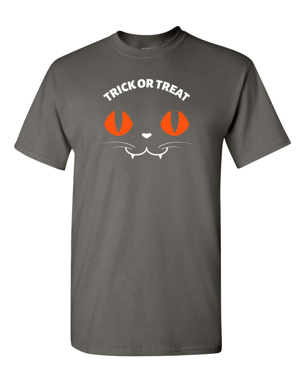 Trick Or Treat T Shirt Halloween Shirt Cat Tee Costume Cat Lover Gift