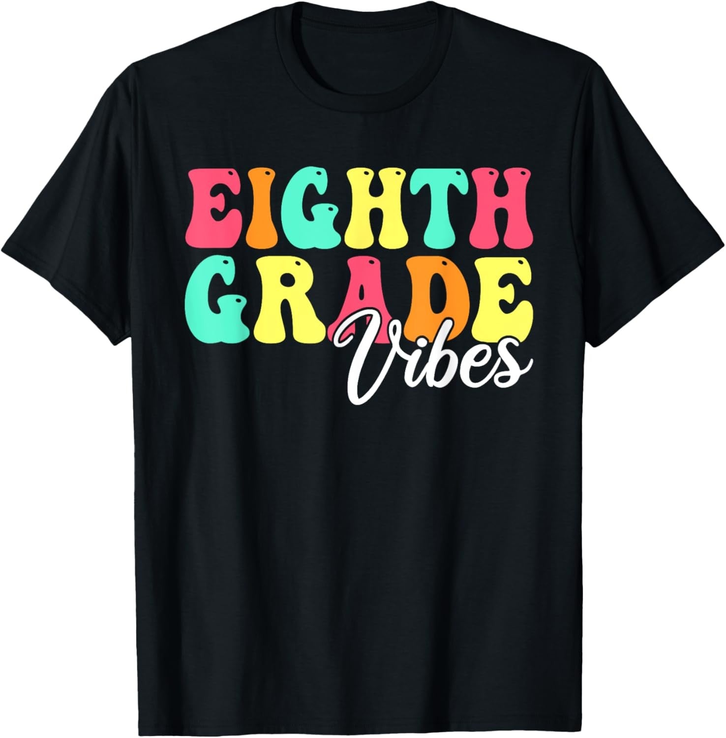 Back To School 8th Grade Vibes Hello 8th Grade Team Groovy T-Shirt Hoodie