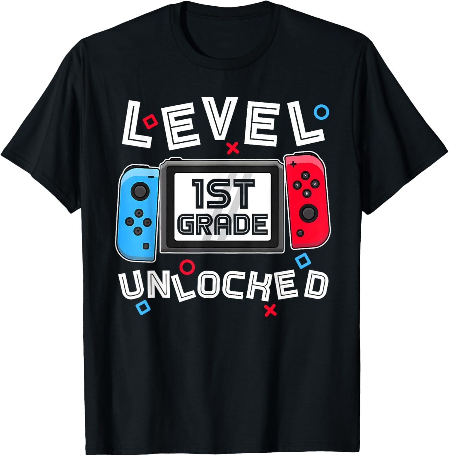 Level 1st Grade Unlocked Back To School First Day Unisex T-Shirt