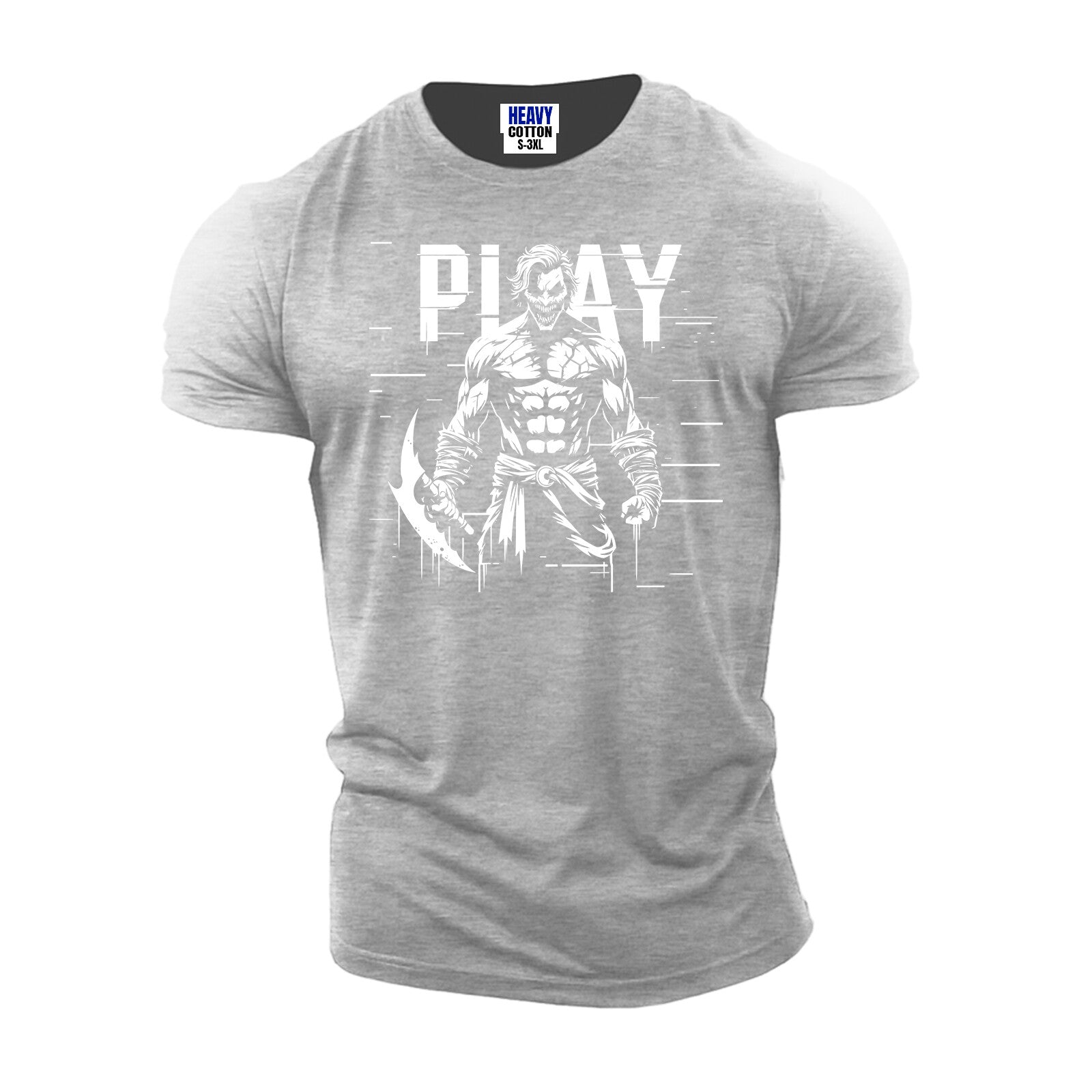 Men's T-Shirt American Halloween Horror Joker USA Gym Workout New Gift Tee S-3XL