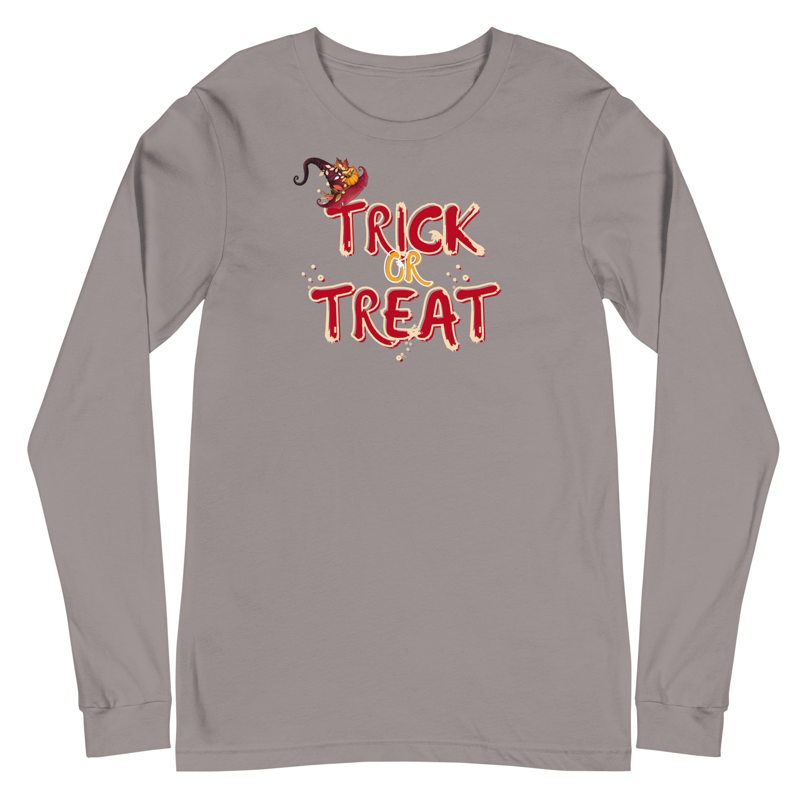 "Trick or Treat " - Spooky Halloween Unisex long sleeve T shirt