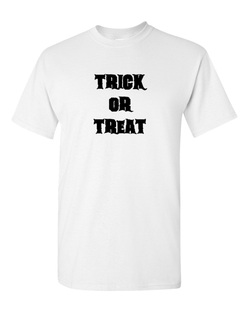 Trick Or Treat T-Shirt Halloween Costume Tee Spooky Humor T shirt Short Sleeve