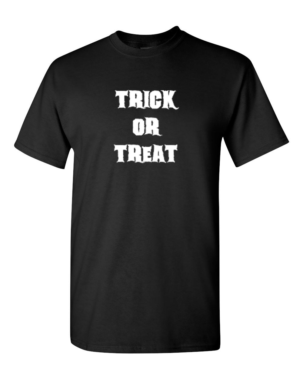 Trick Or Treat T-Shirt Halloween Costume Tee Spooky Humor T shirt Short Sleeve