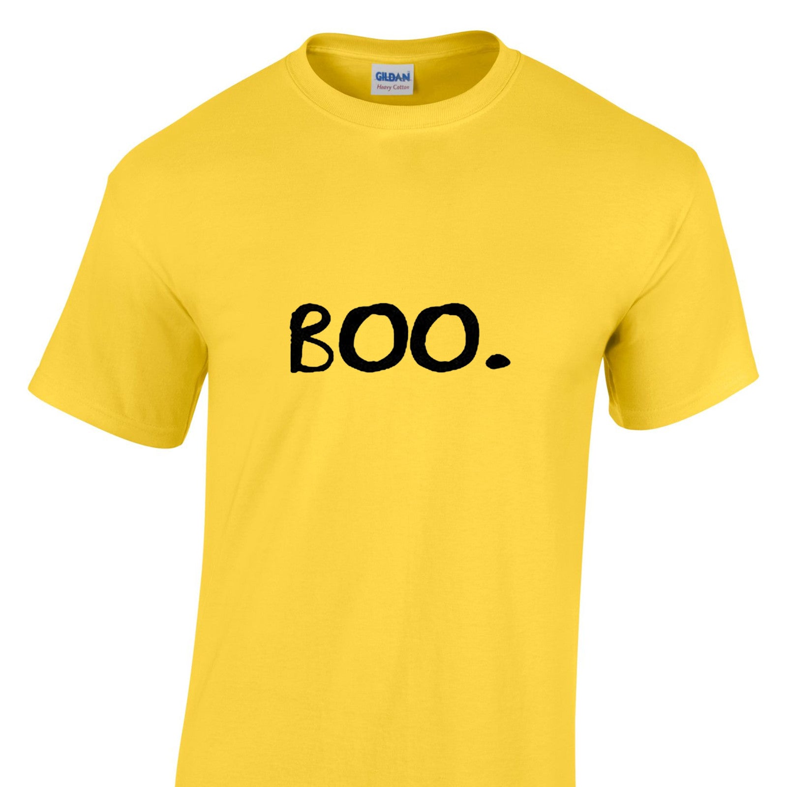 Mens Halloween Boo Tshirt - New Understated Ghost Trick Or Treat Costume T Shirt