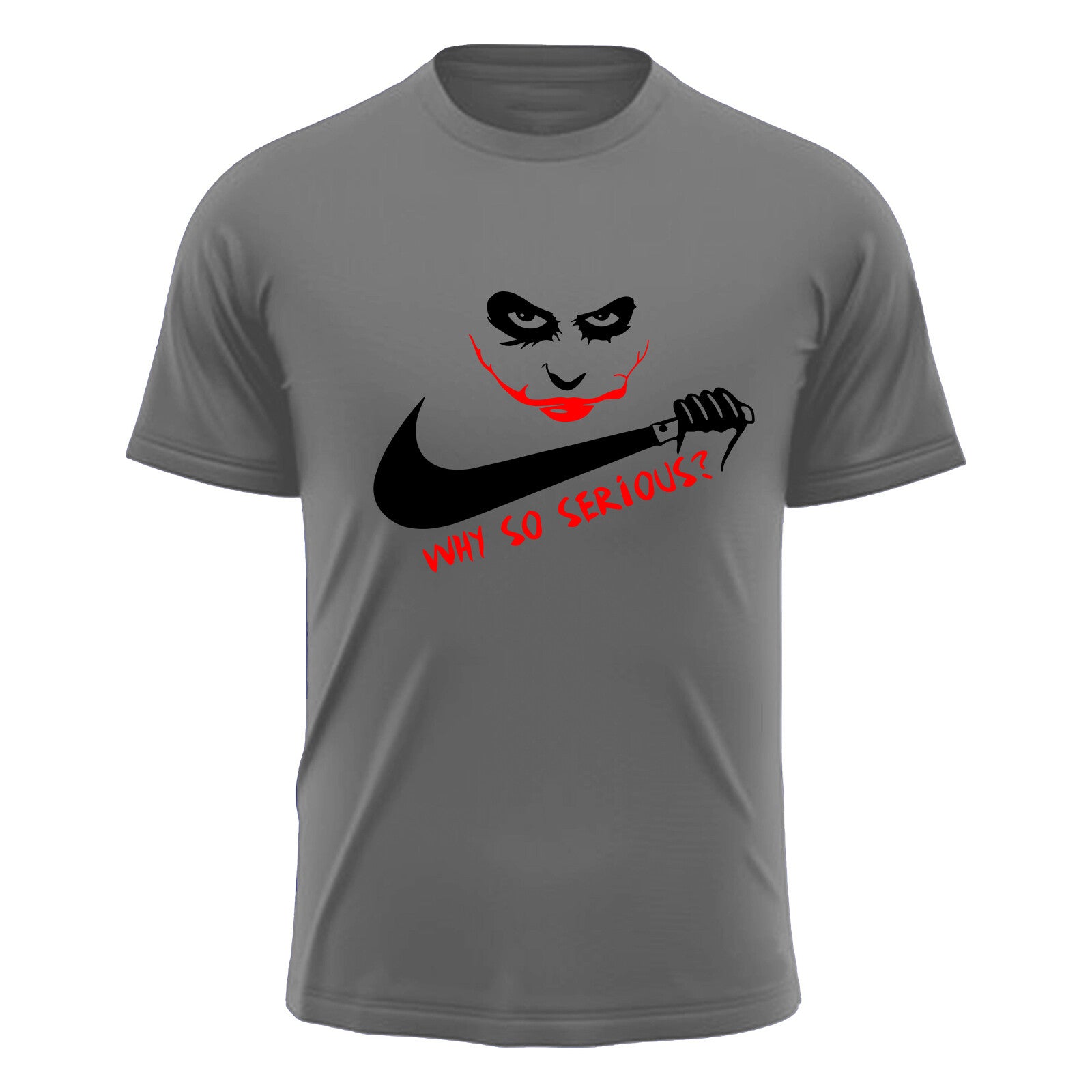 Funny Joker Horror Men Short Sleeve T-Shirt Graphic Halloween Gift USA Tee S-3XL