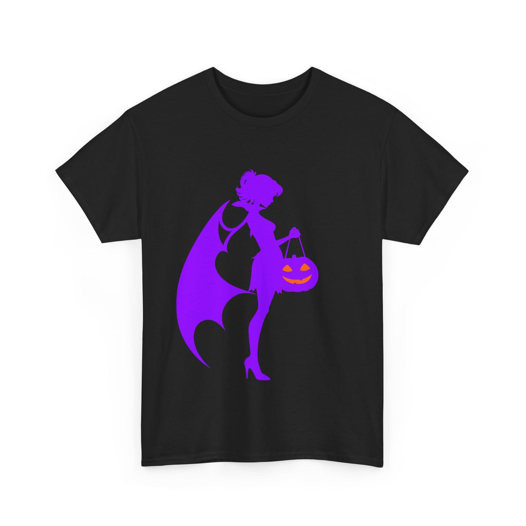 Halloween Cute Bat Girl T-Shirt, Trick or Treat Tee