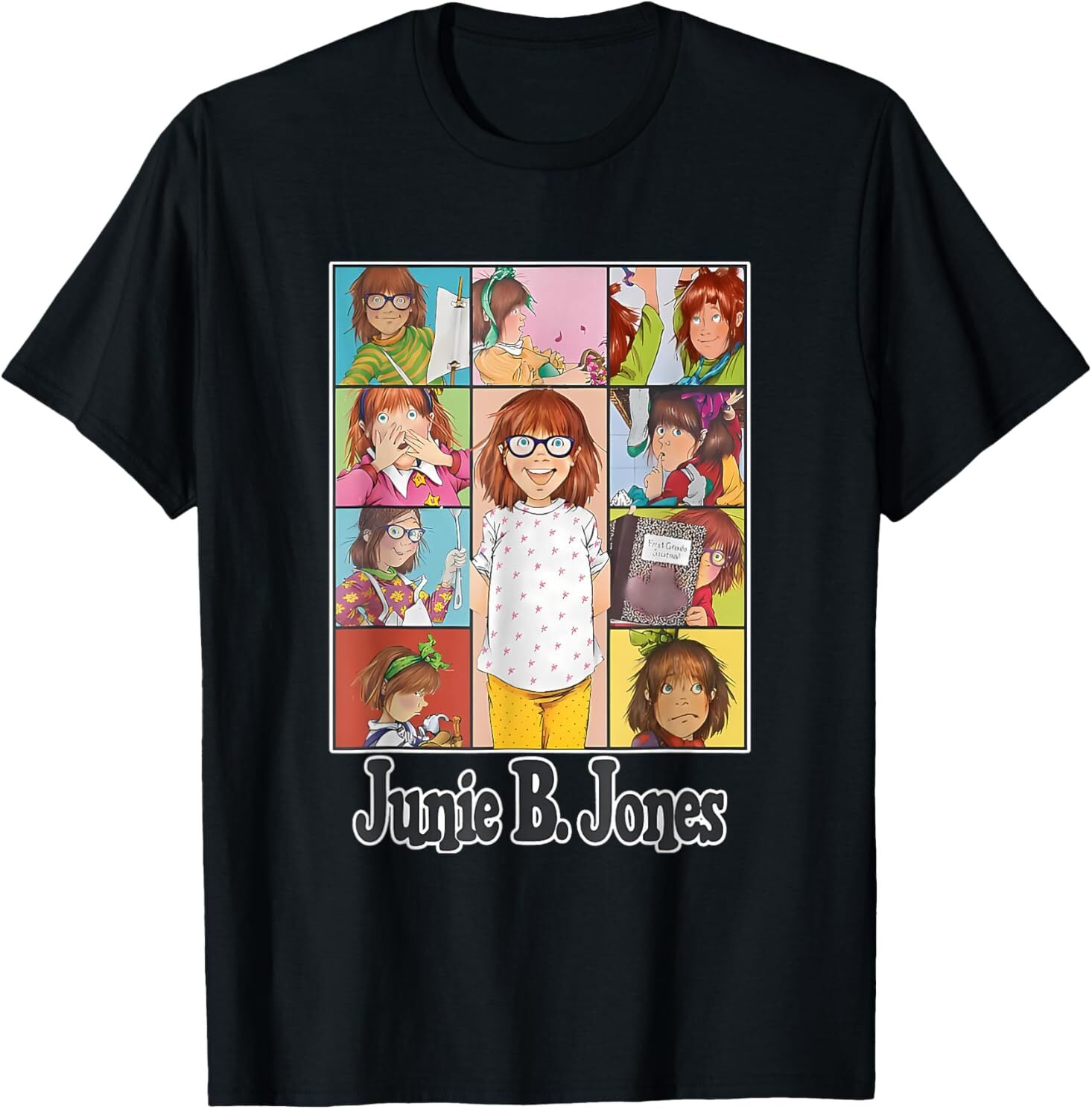 Cute Teacher Junie B Childrens Book Back Jones to School T-Shirt