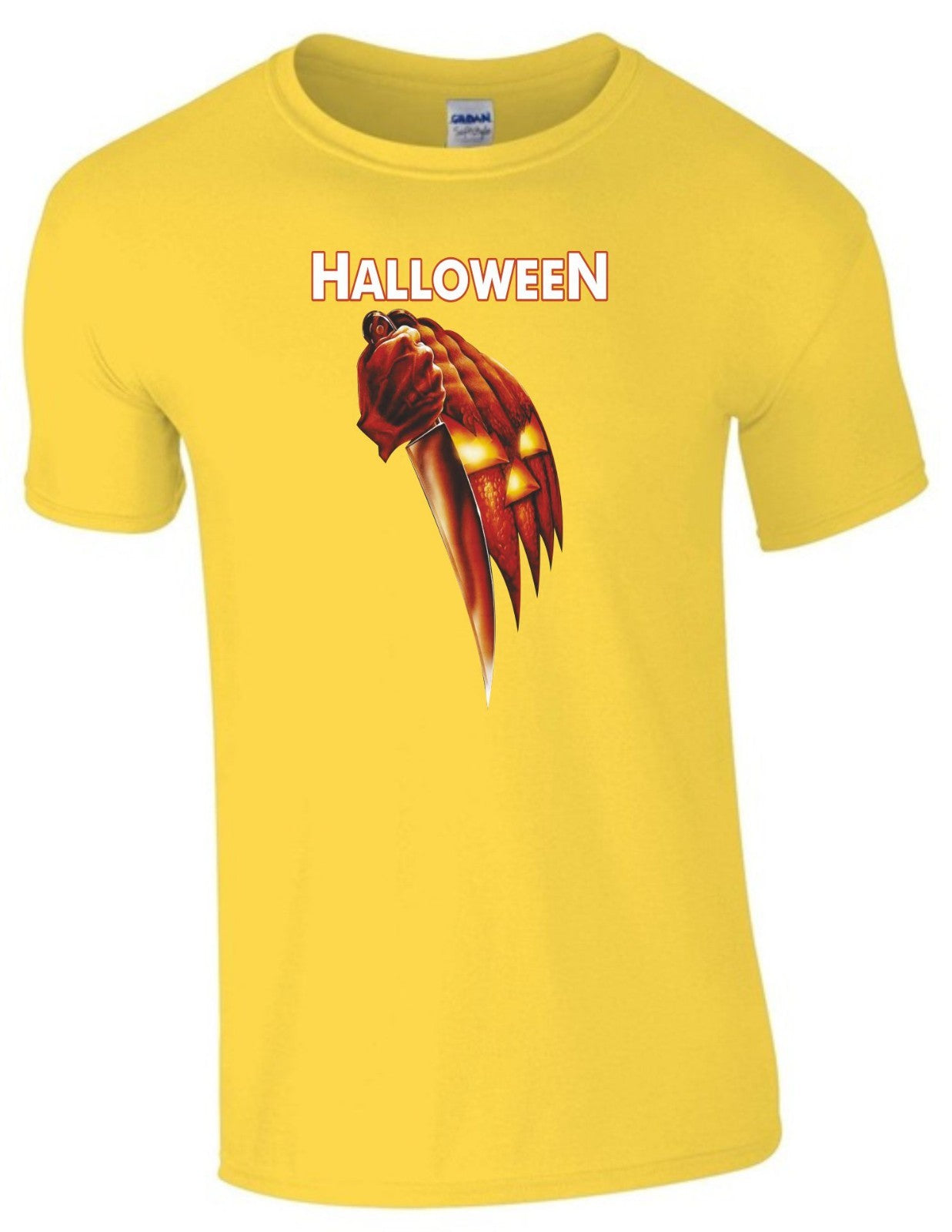 Halloween T Shirt Movie Scary Horror Pumpkin Trick or Treat Witch Gift Men Top