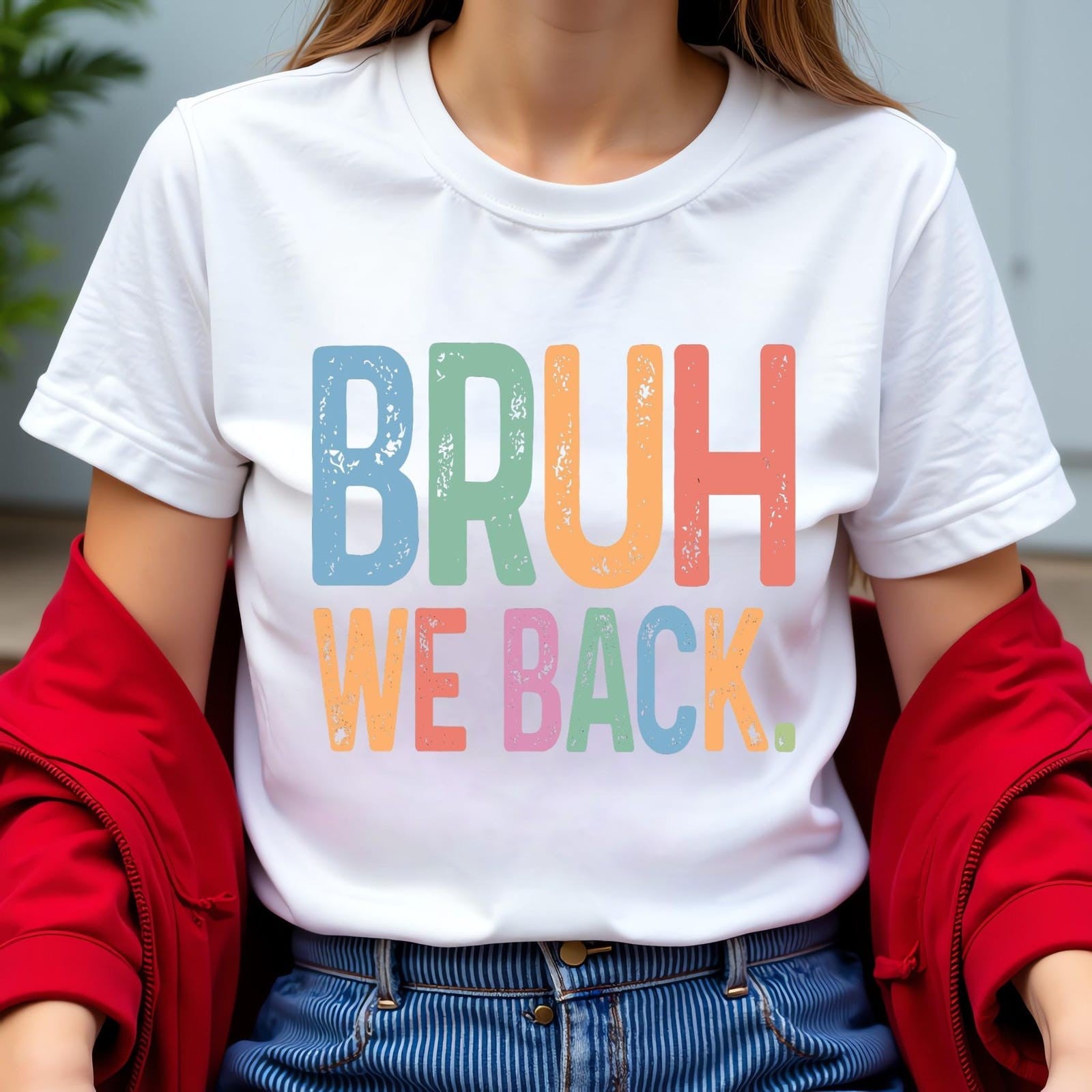 Bruh We Back to School T-shirt, Back to School Shirt for Teachers, Back to Schoo