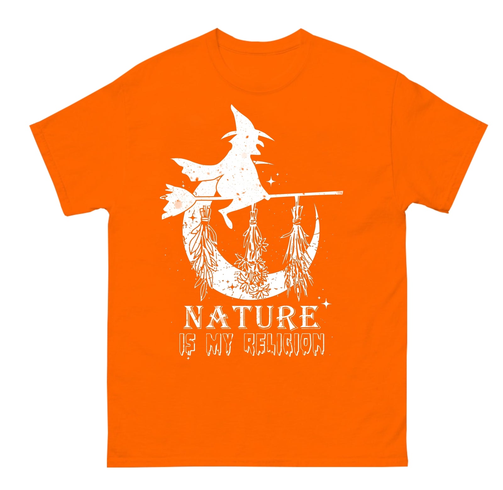 Nature Is My Religion Witch Halloween T-Shirt, Halloween T-Shirt, Trick Or treat