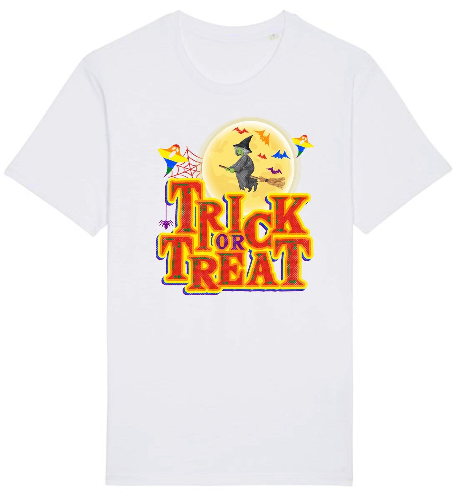 Halloween Witch Trick or treat T Shirt,Halloween Night Party,Spooky,Creepy Gift
